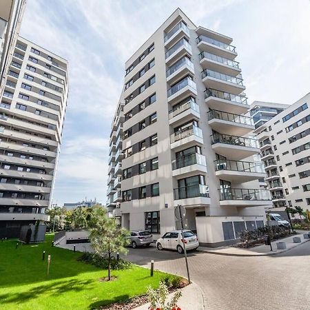 Stylowy Apartament Centrum Warszawy Z Tarasem Varsó Kültér fotó